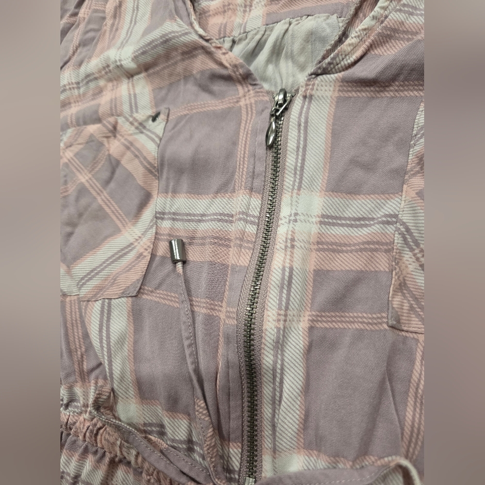 TORRID PINK PLAID SHIRT DRESS TUNIC Plus Curvy Preppy Classy 3x - Picture 7 of 12